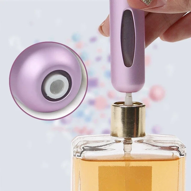 Tragbarer Aluminium Parfüm-Zerstäuber 5 ml 3