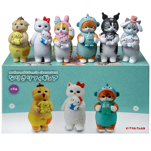 Mofusand Hai Katze Obst Minifiguren 2