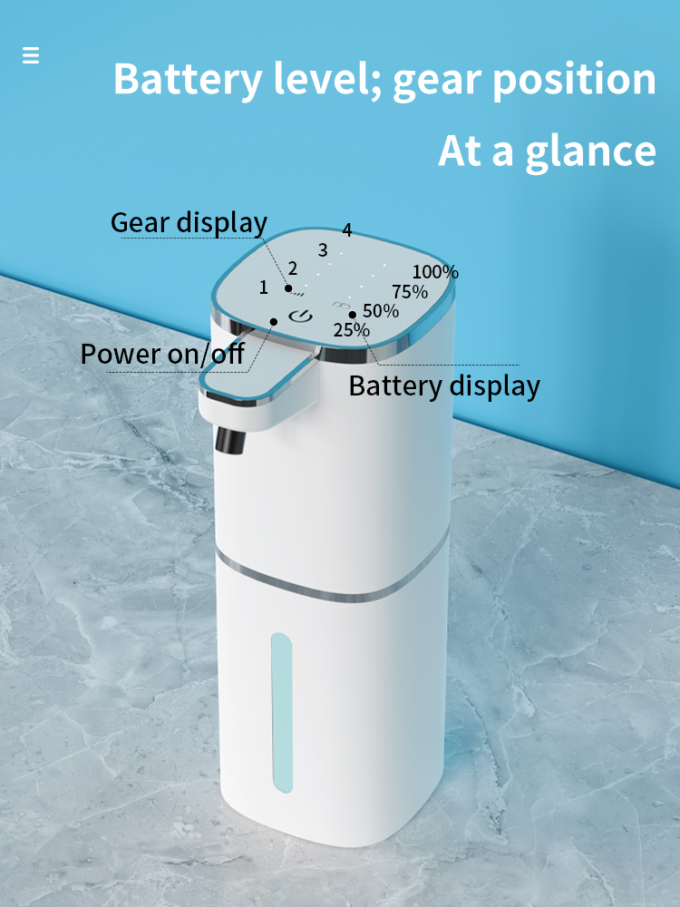 Automatischer Seifenspender mit USB-Akku 4