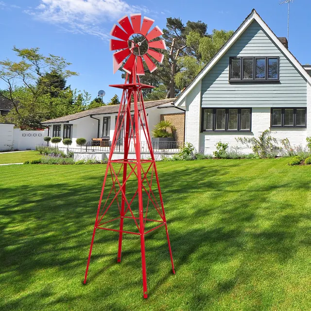 Gartenwindmühle 2