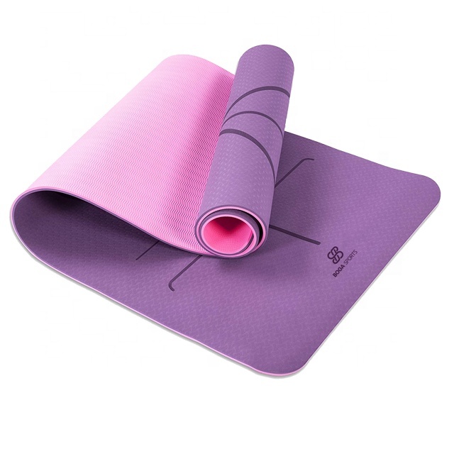 Yogamatten mit Logo 2
