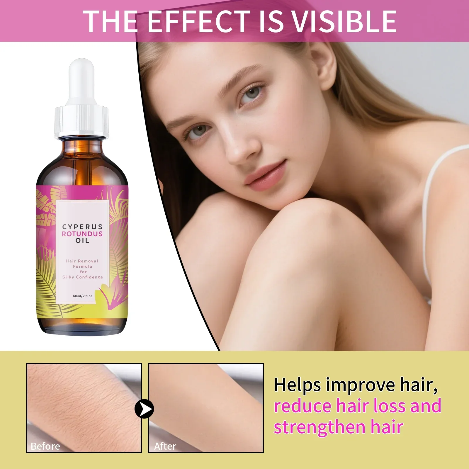 Jojoba-Mandel-Pflegeöl nach der Haarentfernung 2