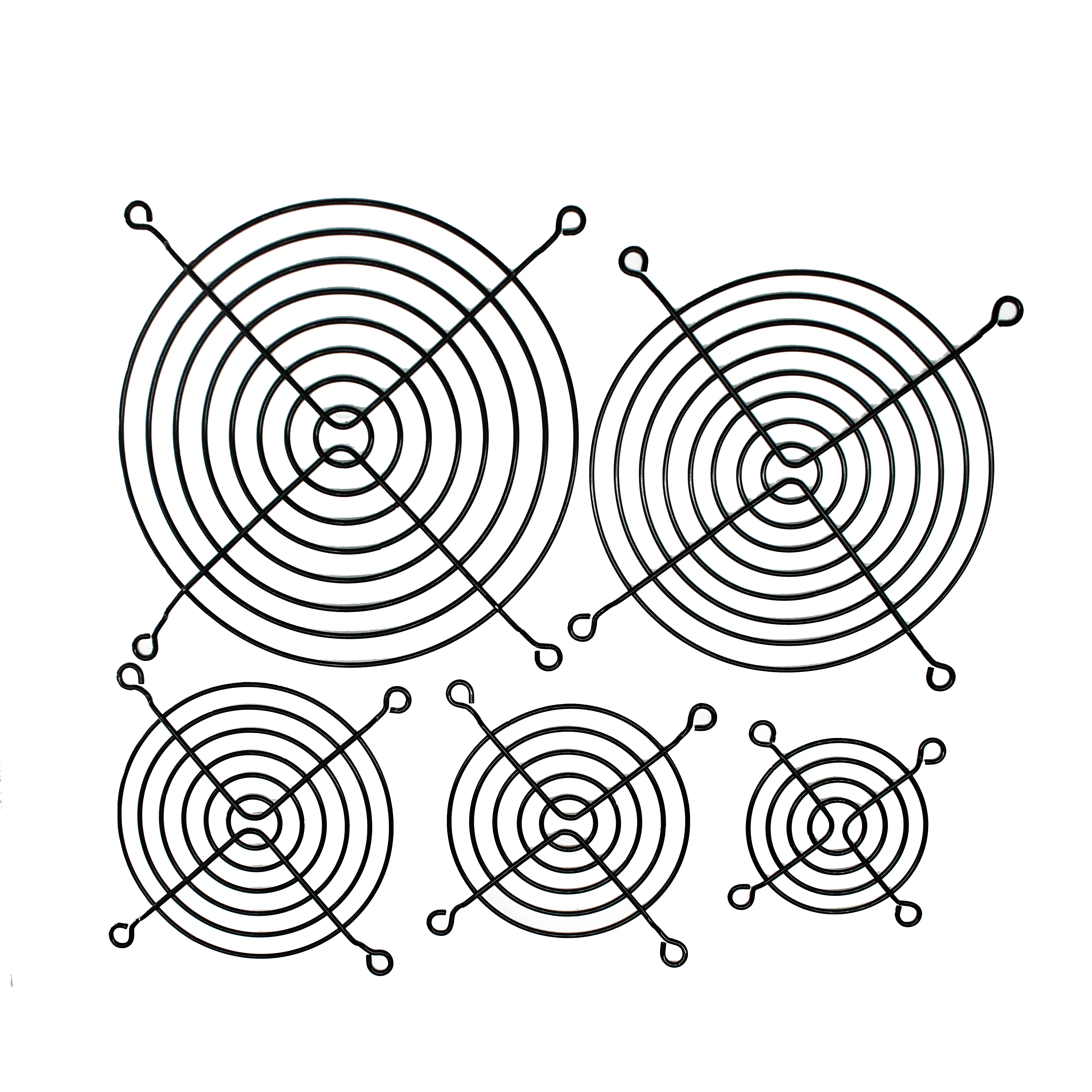 Metall-Lüftergitter-Set 60–140 mm
