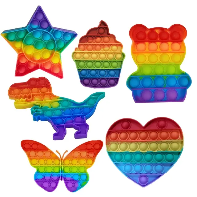 Regenbogen Fidget-Stresspielzeug 1