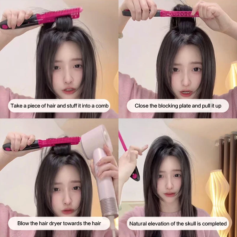 V-förmige Haarglättbürste 3