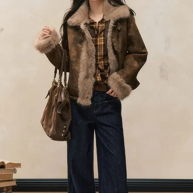 Damen-Bikerjacke 3