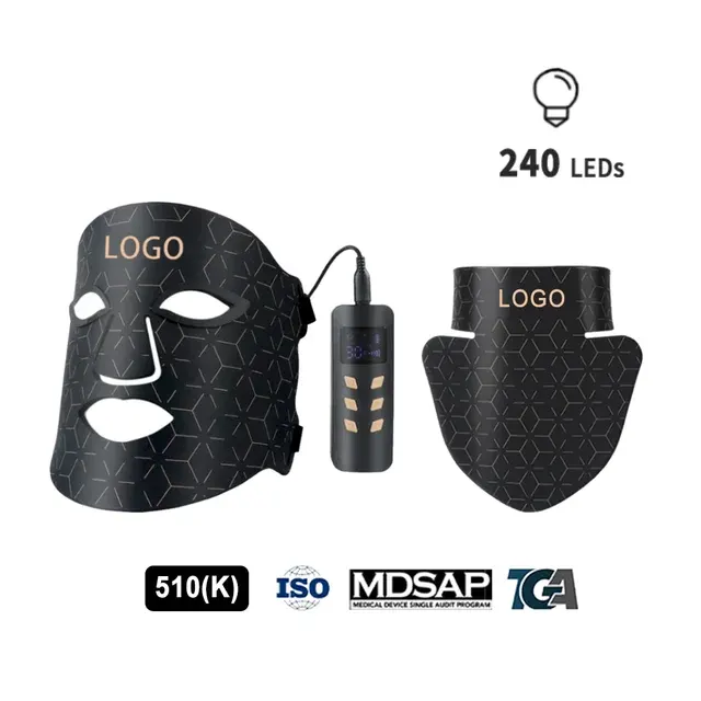 Rotlicht LED-Gesichtsmaske