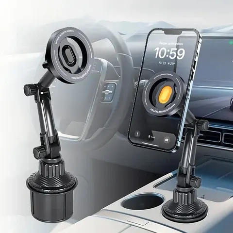 Magnetische KFZ-Becherhalterung für Smartphones