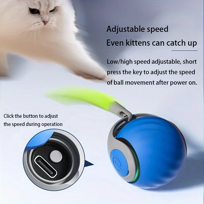 Interaktiver USB-Katzenball 2