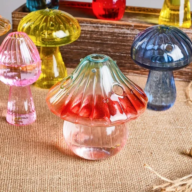 Glas-Pilzvase 4