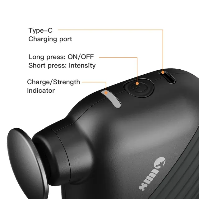 Tragbare Mini-Massagepistole für Tiefengewebe 4