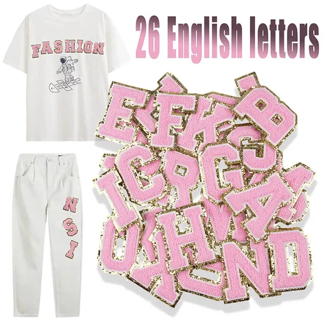 Aufbügel-Buchstaben 2