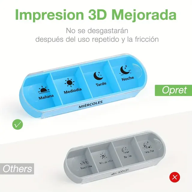Wochen-Pillendose 3