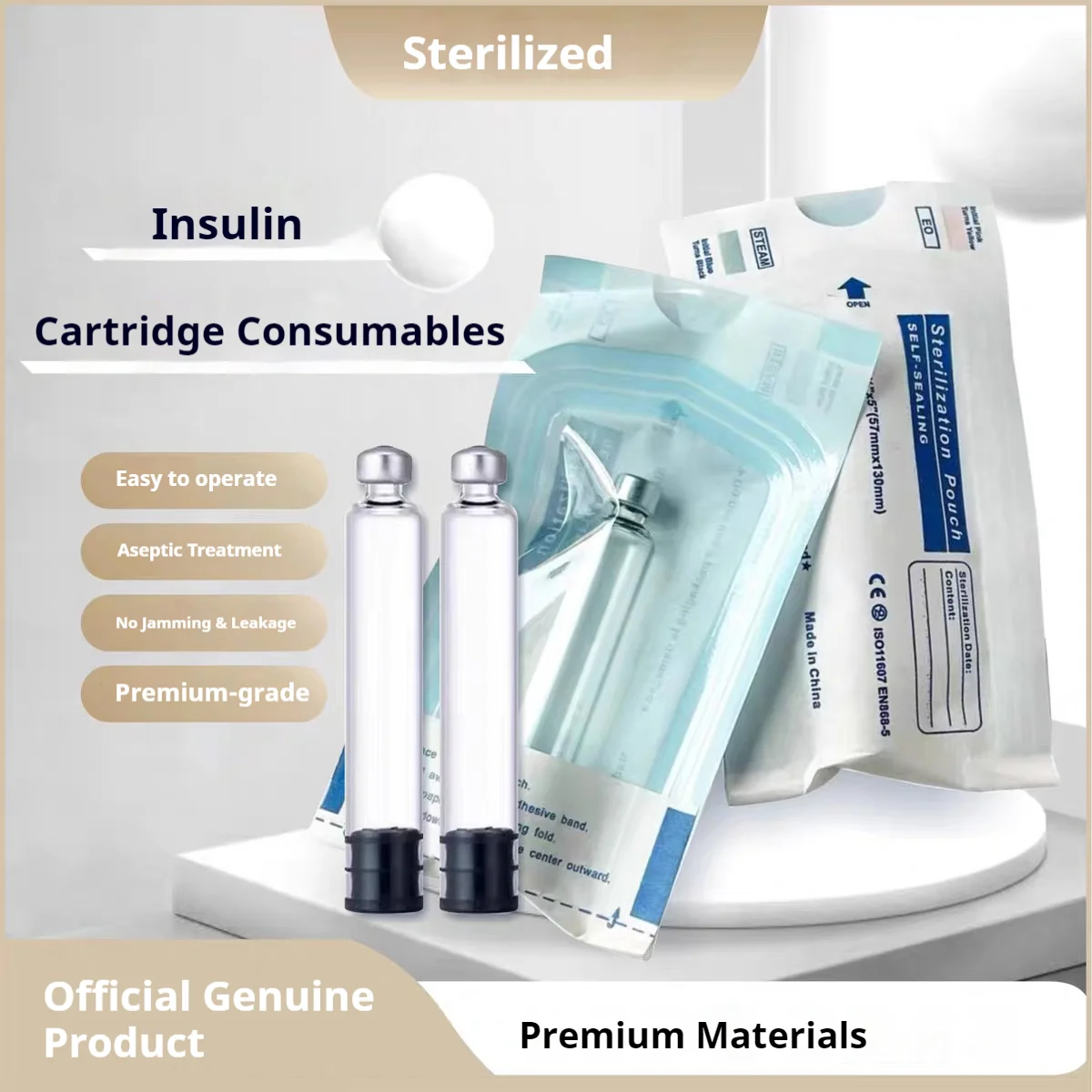 Insulin-Glaskartusche