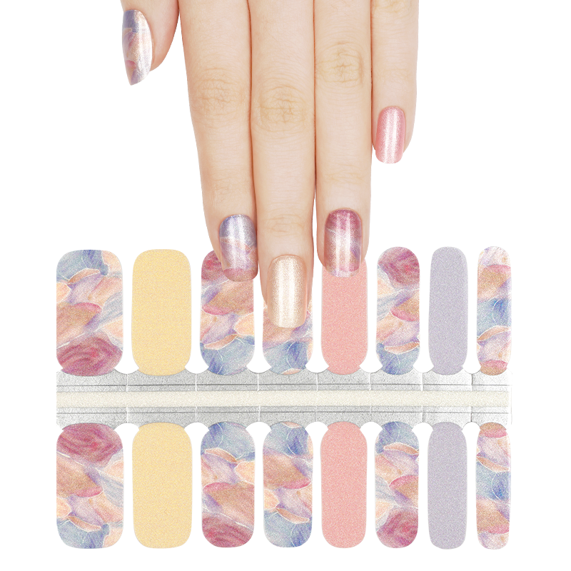 Nagellack-Streifen im Jamberry-Stil 3