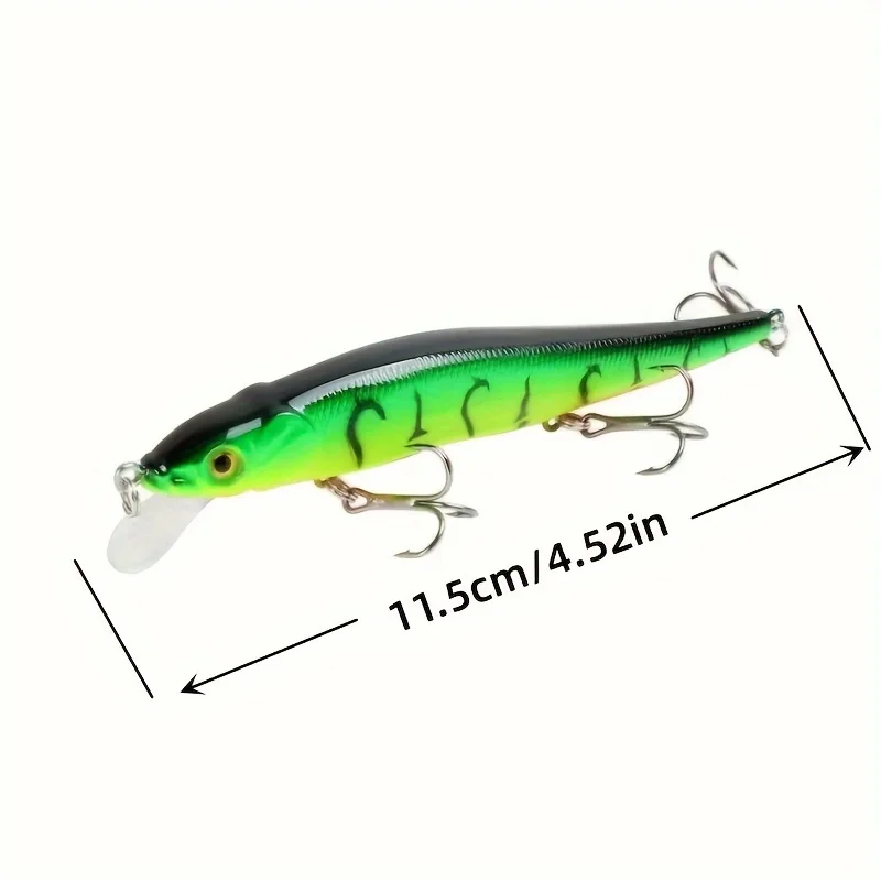 Schwingköder 11,5 cm mit 3D-Augen 2