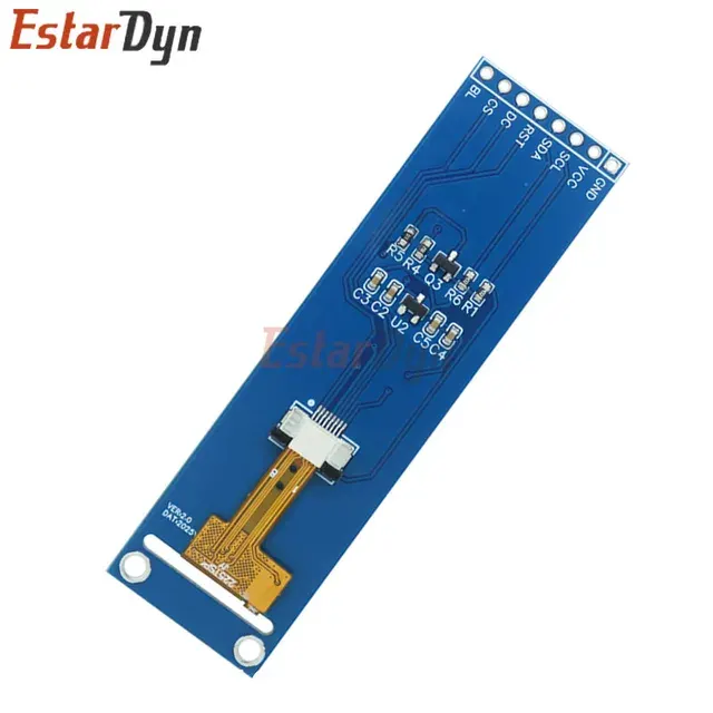 2,25-Zoll TFT-Farbdisplay 76x284 für DIY 4