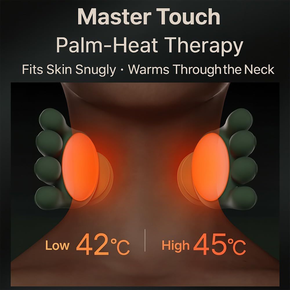 Nacken Schulter Massagegerät Shiatsu mit Wärme 2