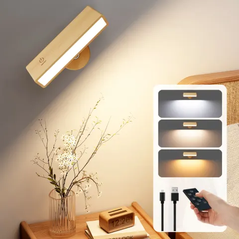 wiederaufladbare LED-Wandleuchte