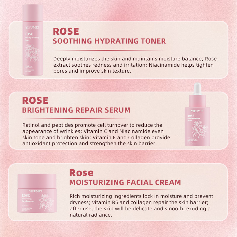 Rosen-Toner-Pflegeset 3