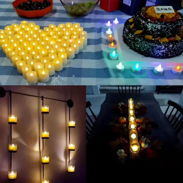LED-Kerze flammenlos 4
