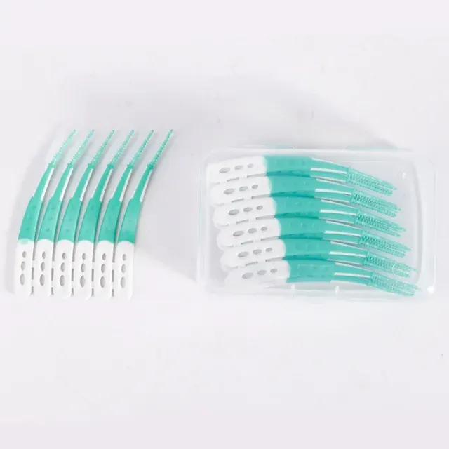 Weiche Silikon-Interdentalbürsten für Kieferorthopädie 2