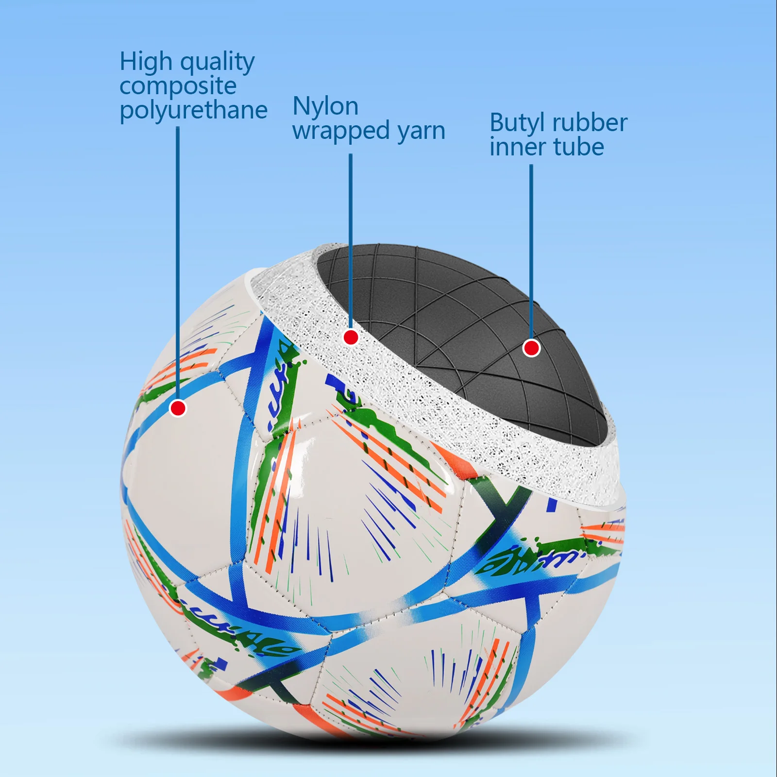 Fußball Größe 5 3