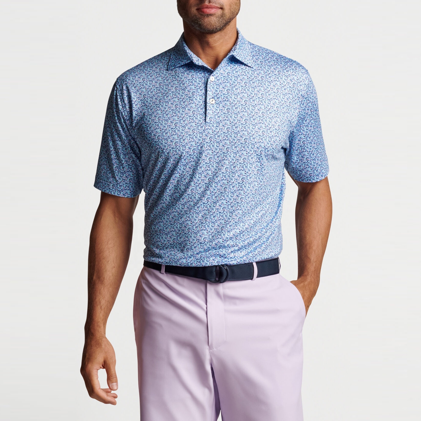 Herren Golfpolo mit Vollflächendruck 2