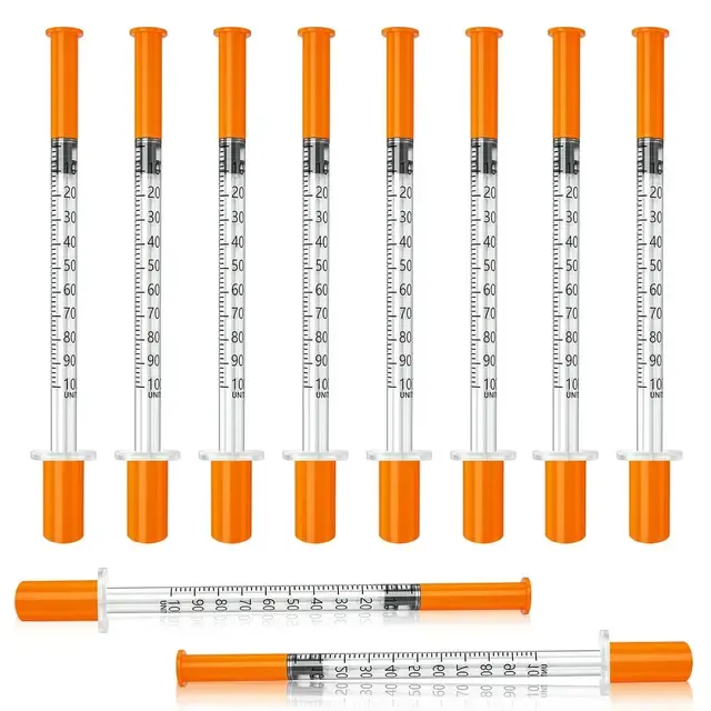 Einzeln verpackte Spritzen mit Nadeln, 0,5/1 ml 1