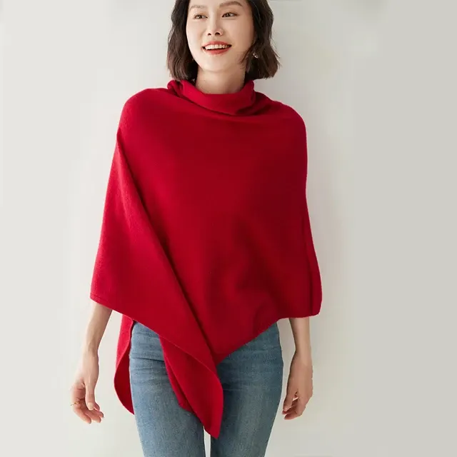 Strickponcho-Pullover 2