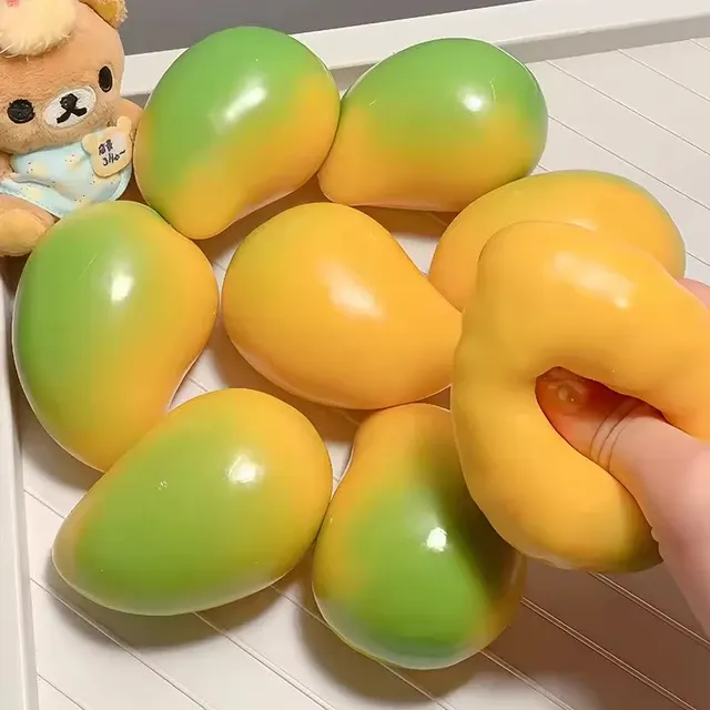 Farbwechselnder Mango-Stressball für Erwachsene 4