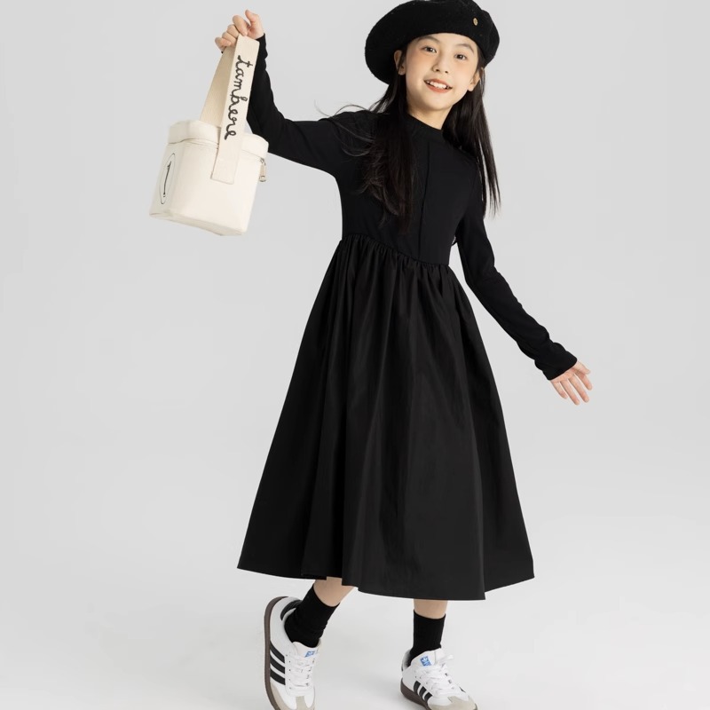 Kinder Prinzessinnenkleid Strick