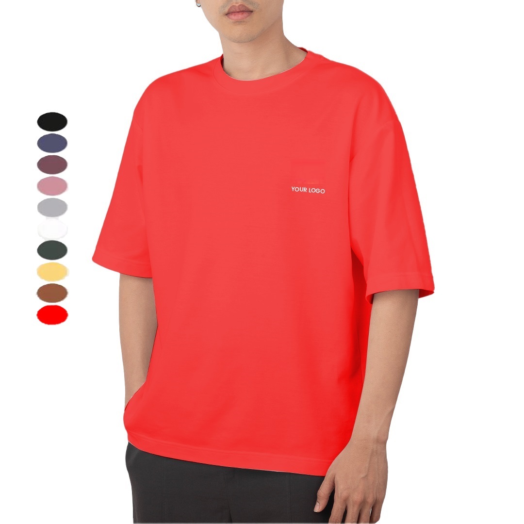 Oversize-Streetwear-Shirt aus Bio-Baumwolle 190g