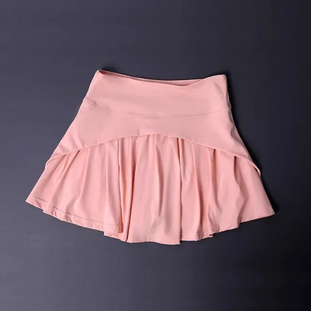Tennisrock mit hoher Taille 2