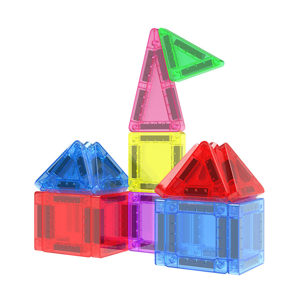 Magnetische Mini-Bausteine im Metallkoffer 4