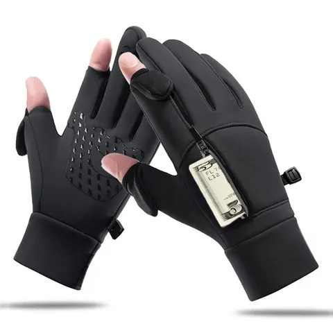 Fäustlinge mit Fingerklappe