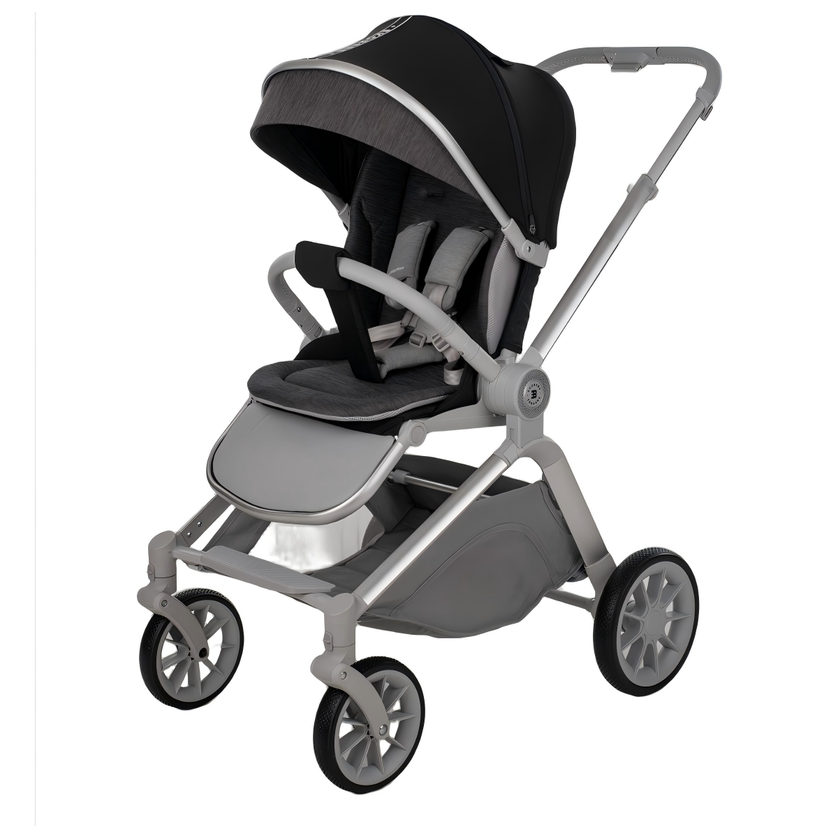 Leichter 3-in-1 Kinderwagen mit Babyschale