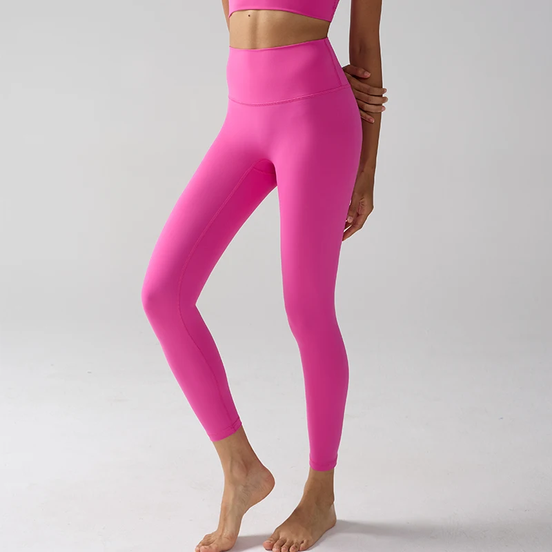 High-Waist-Yoga-Leggings Nacktgefühl 4