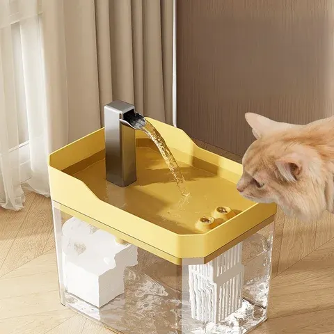 Leise Wolkenform Haustier Wasserspender 2,5L
