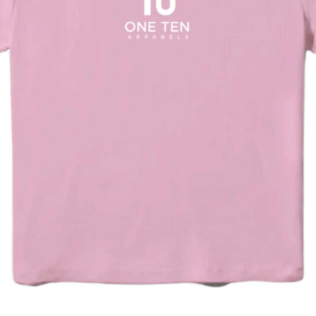 Rosa Baby Tee aus Baumwolle 3