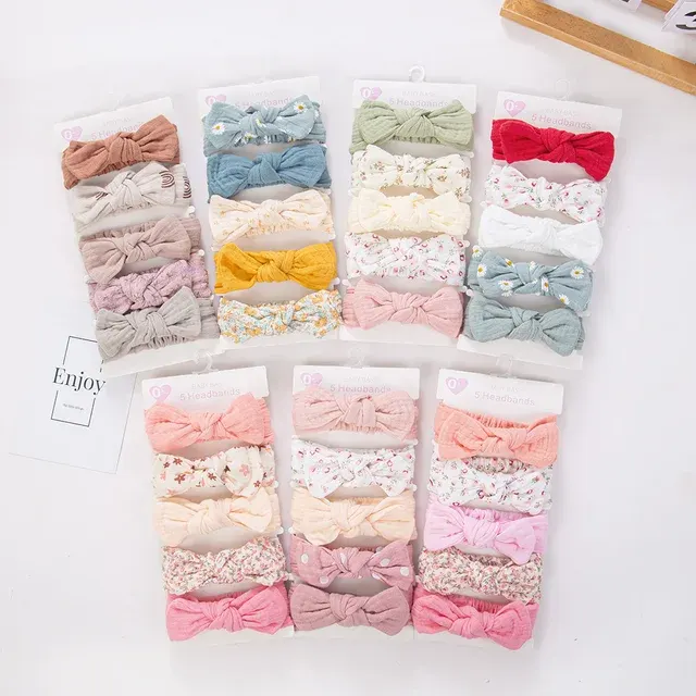 Elastisches Baby-Stirnband mit Hasenohren 3
