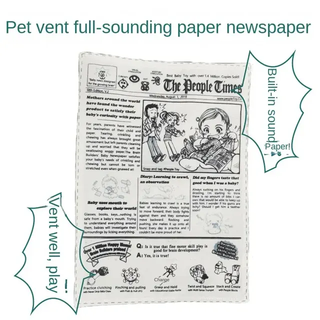 Knisterpapier-Spielzeug für Katzen 4