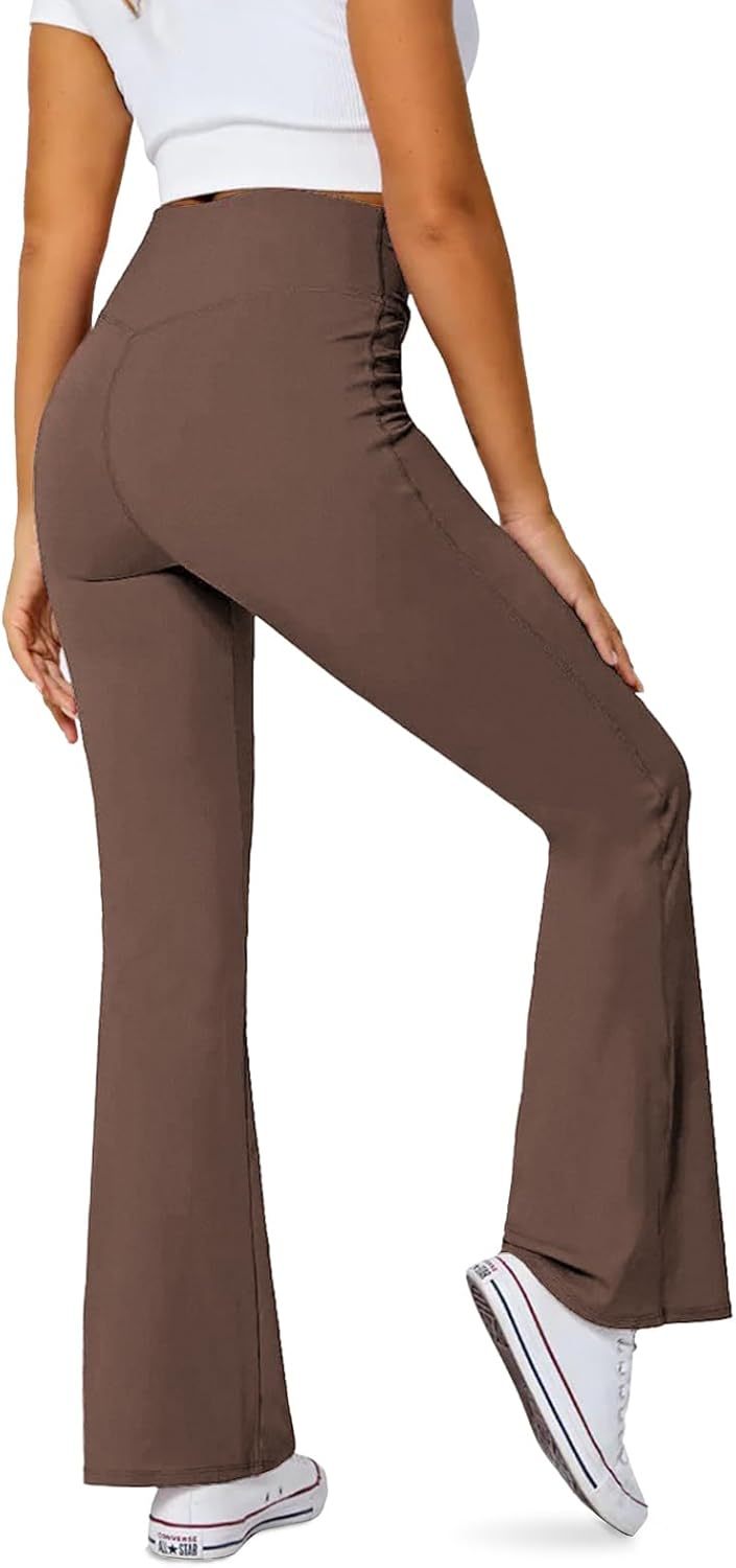 Flare-Leggings mit Taschen und Bauchkontrolle 4