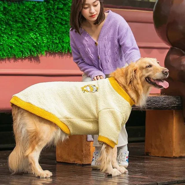 Große Hunde-Fleecejacke 2
