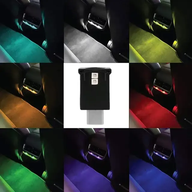 RGB LED Auto-Innenraumbeleuchtung Typ C 2