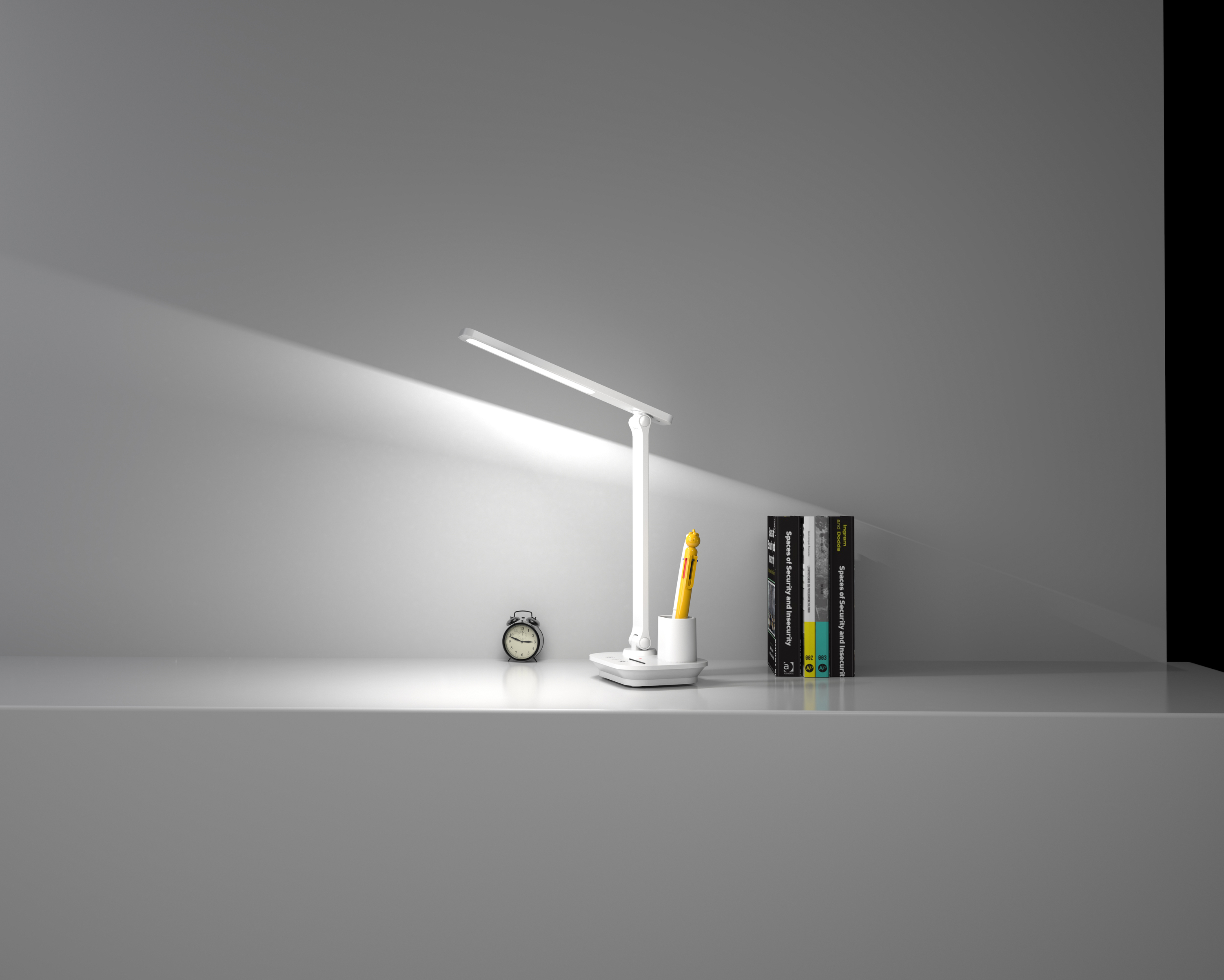 Klappbare Schreibtischlampe mit Ladefunktion 3