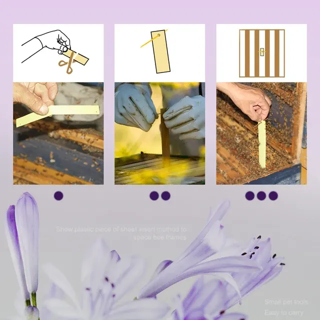Bienenstock-Brutrahmenstreifen 4