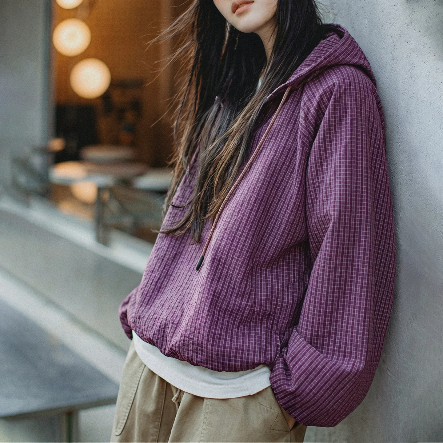 Halbreißverschluss-Sweatshirt