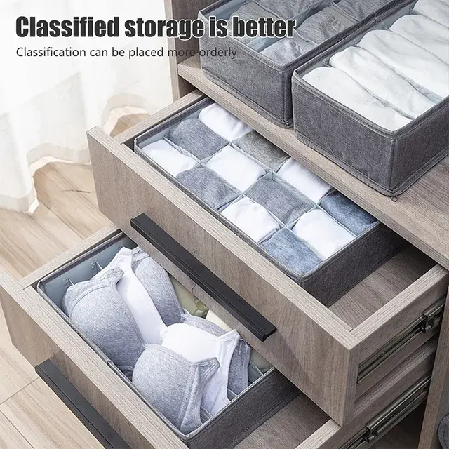 Stoff-Unterwäsche-Schubladenorganizer 3