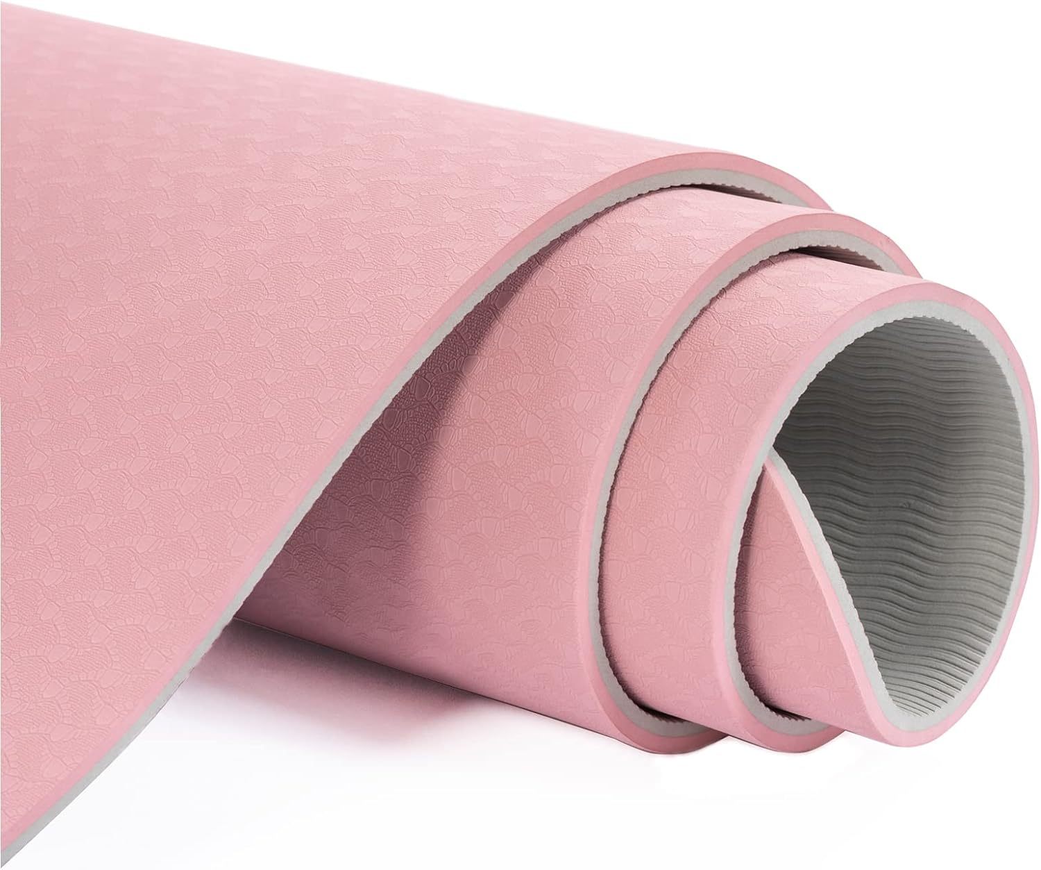 Rutschfeste Yogamatte aus Naturkautschuk, 6 mm 4
